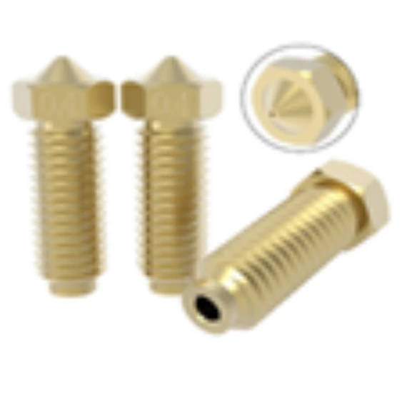 Anycubic Kobra 2 Volcano Sárgaréz Fúvóka 0.4mm-1.0mm-ig (1.75mm)